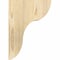 Ekena Millwork Carmel Rough Sawn Corbel, Douglas Fir, 6"W x 10"D x 14"H COR06X10X14CAR00RDF - alternate 3